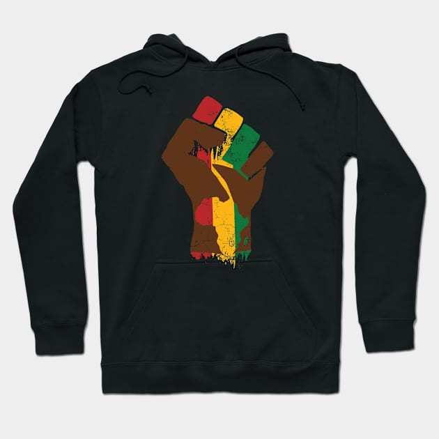 Black History Month - African American Hoodie by Design By Leo